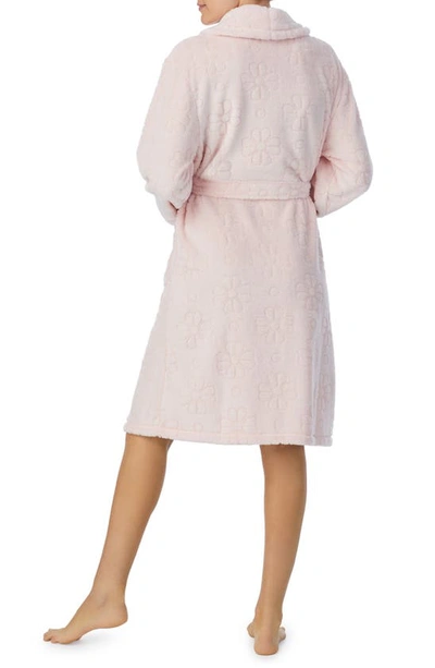 Kate Spade Plush Robe In Rose