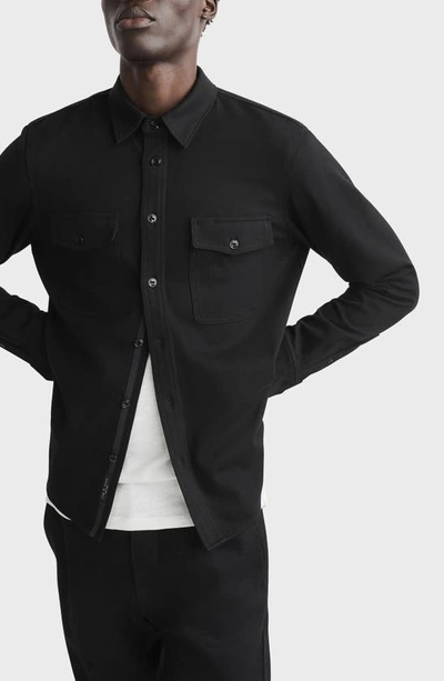 Shop Rag & Bone Shirt Jacket In Black