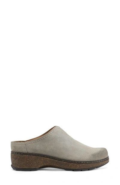 Earth Kolia Womens Laceless Leather Mules In Roccia