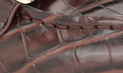 Calvin Klein Lydia Driving Shoe In Dark Brown