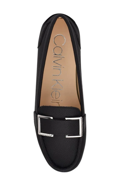 Shop Calvin Klein Lydia Driving Shoe In Black