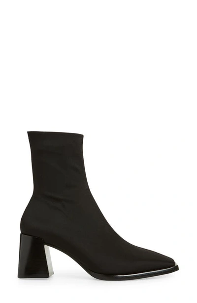 Shop Jeffrey Campbell Geist Square Toe Boot In Black Neoprene