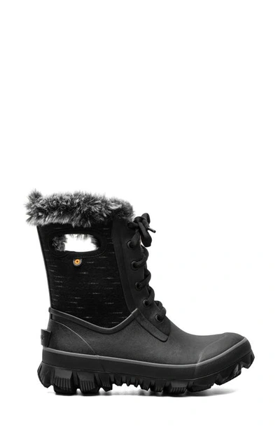 Bogs Arcata Dash Insulated Waterproof Snow Boot In Black