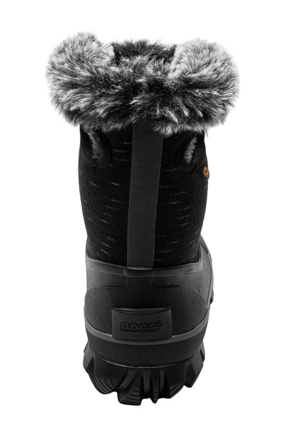 Bogs Arcata Dash Insulated Waterproof Snow Boot In Black