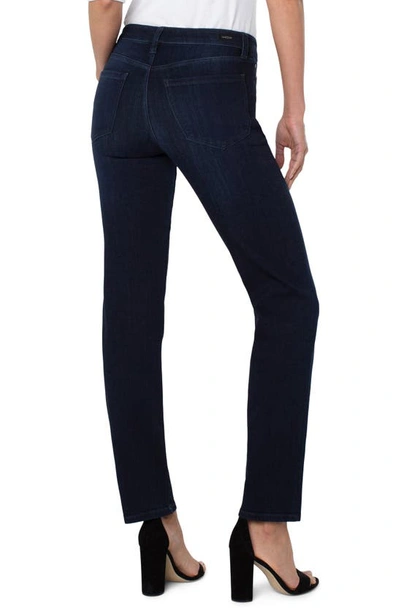 Liverpool Los Angeles Kennedy Mid Rise Straight Leg Jeans In Halifax