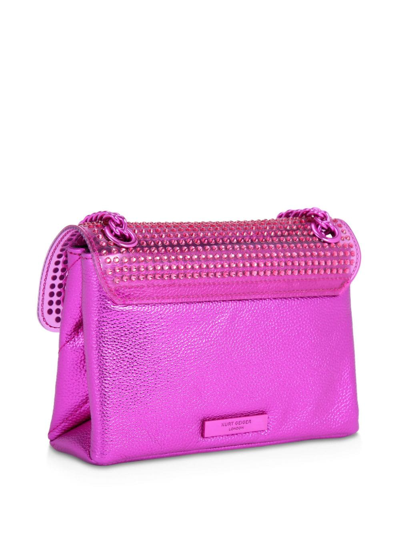 Shop Kurt Geiger Mini Kesington Clutch Bag In Pink
