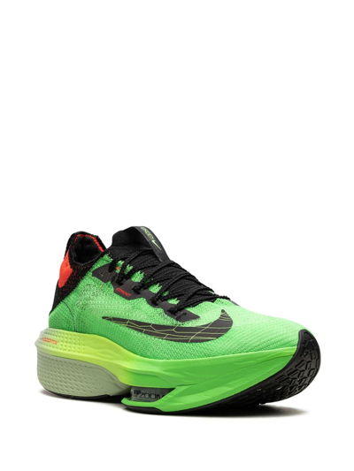 Nike Air Zoom Alphafly Next% Fk2 "scream Green" Sneakers In Green
