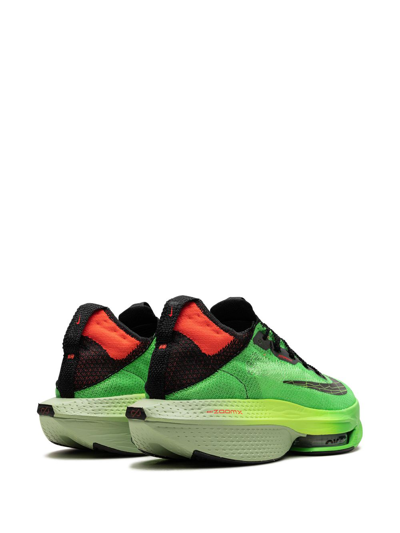 Nike Air Zoom Alphafly Next% Fk2 "scream Green" Sneakers In Green