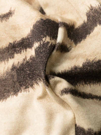 Shop Baserange Tiger-print Sleeveless Jumpsuit In Neutrals
