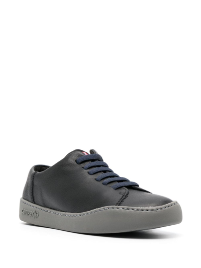 Shop Camper Peu Suede Low-top Sneakers In Black