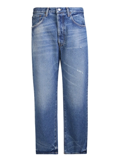 Shop Acne Studios Relaxed-fit Jeans In Blue