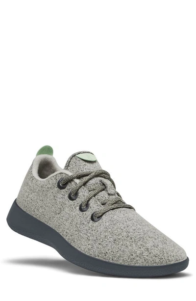 Shop Allbirds Wool Runner Sneaker In Ursa Minor /dark Grey