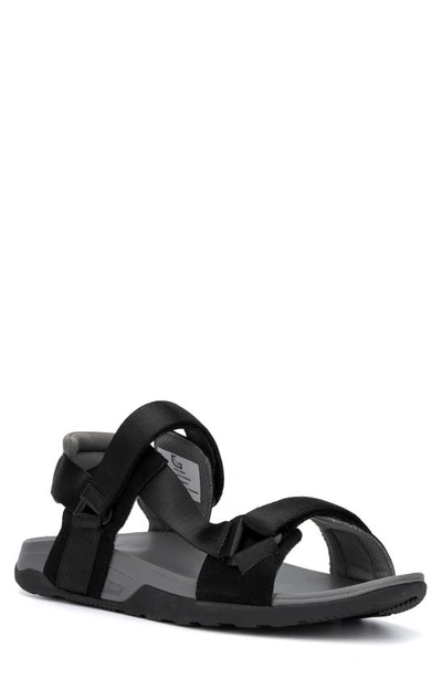 Hybrid Green Label Men's Valley Sandals In Black