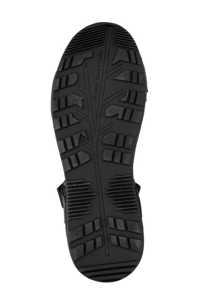 Hybrid Green Label Men's Valley Sandals In Black