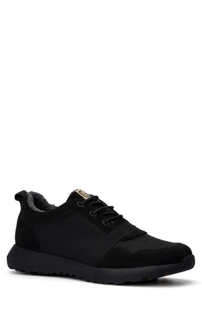 Hybrid Green Label Cliff Sneaker In Black