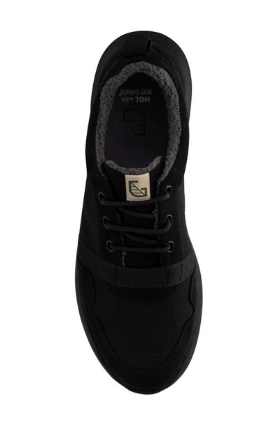 Hybrid Green Label Cliff Sneaker In Black