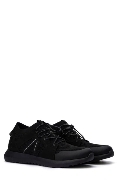 Hybrid Green Label Men's Lynx Low Top Sneakers In Black