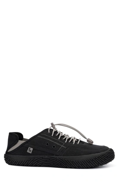 Hybrid Green Label Men's Adventure 2.0 Low Top Sneakers In Black
