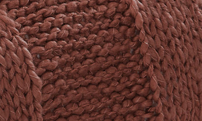 Modern Threads Cable Knit Throw Blanket In Nutmeg