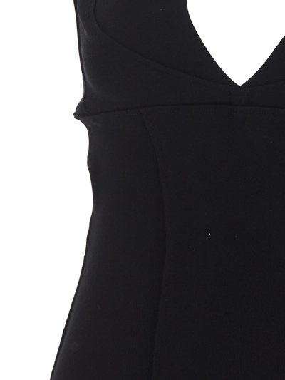 Shop Rick Owens Sling Mini Dress In Black