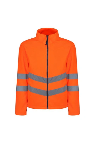 Shop Regatta Mens 3 In 1 High-vis Jacket In Orange