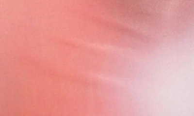 Shop Rare London Blur Cutout Mesh Maxi Dress In Pink Multi