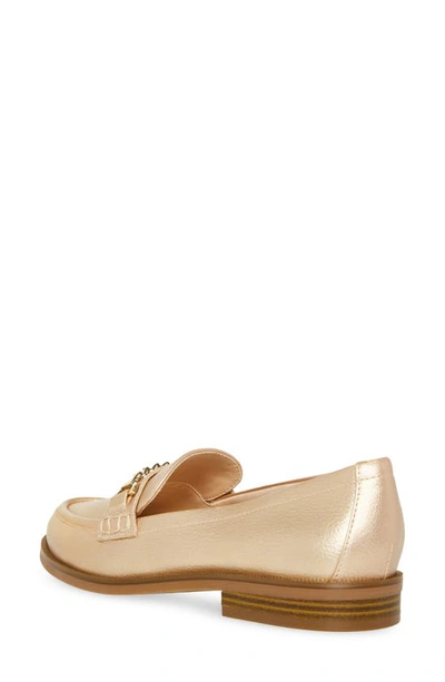 Shop Anne Klein Pastry Chain Loafer Women) In Light Gold