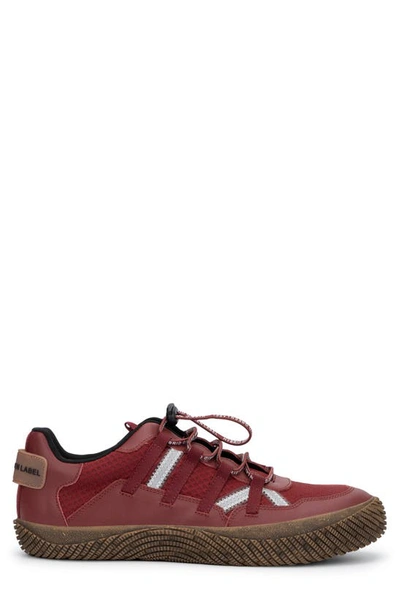 Hybrid Green Label Men's Orion Low Top Sneakers In Red