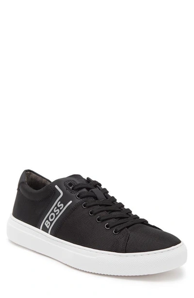 Shop Hugo Boss Enlight Low Top Sneaker In Black