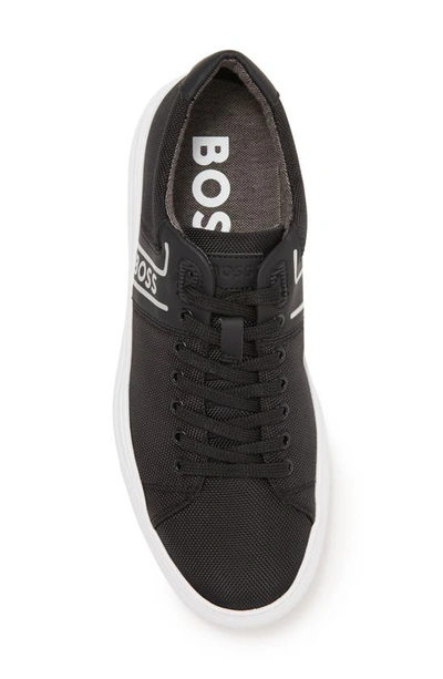 Shop Hugo Boss Enlight Low Top Sneaker In Black