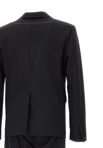 Shop Dsquared2 Tokyo Suit Cool Wool Suit In Black