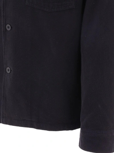 Shop Our Legacy "evening Coach" Overshirt In Black