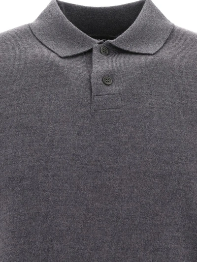 Shop Apc A.p.c. "jerry" Polo Shirt In Grey