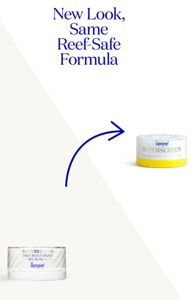 Supergoopr Superscreen Daily Moisturizer Spf 40