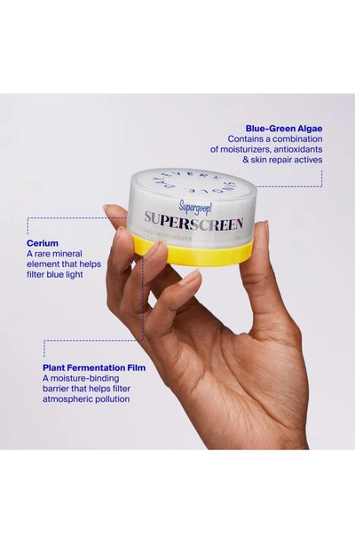 Supergoopr Superscreen Daily Moisturizer Spf 40