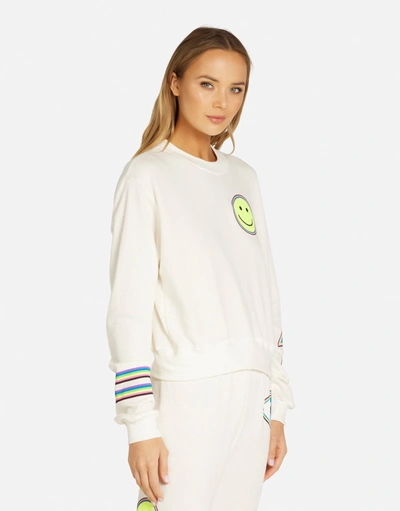 Lauren Moshi Spalding Neon Lightning Eye In Milk