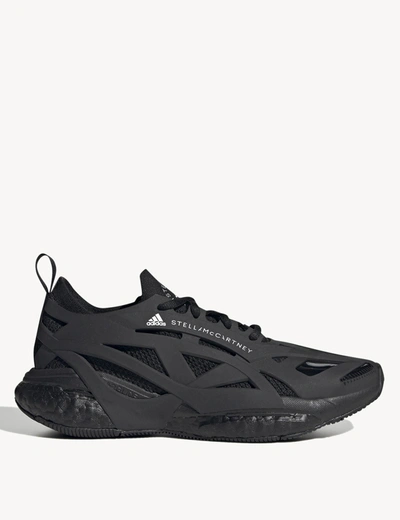 Shop Adidas By Stella Mccartney Solarglide Running Shoes In Black