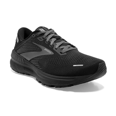 Shop Brooks Adrenaline V22 Running Sneaker In Black