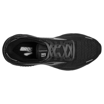 Shop Brooks Adrenaline V22 Running Sneaker In Black