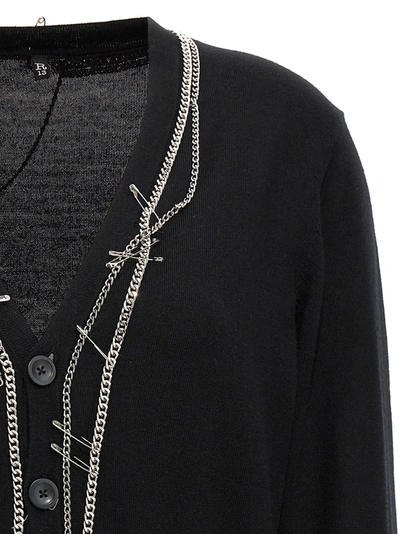 R13 Chain Embellished Cardigan