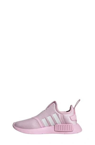 Shop Adidas Originals Kids' Nmd 360 Sneaker In Orchid Fusion/ White/ White