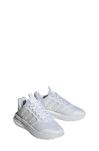 Shop Adidas Originals Kids' X Plr Phase Running Shoe In White/ White/ Black