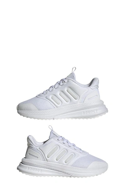 Shop Adidas Originals Kids' X Plr Phase Running Shoe In White/ White/ Black