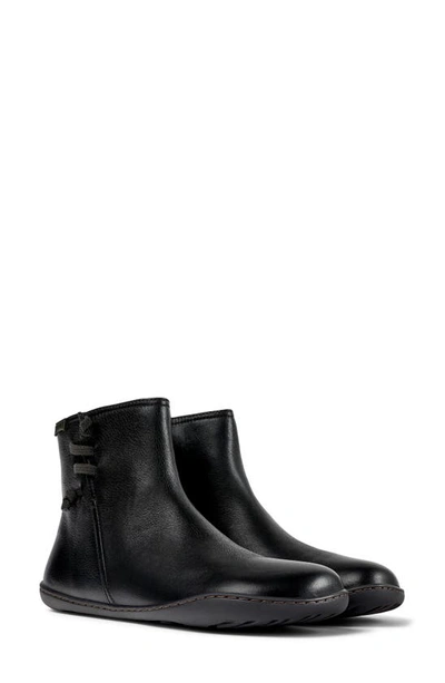 Camper Peu Cami Leather Boots In Black