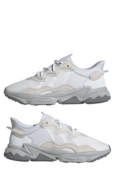 Shop Adidas Originals Ozweego Sneaker In White/ Crystal White/ Grey