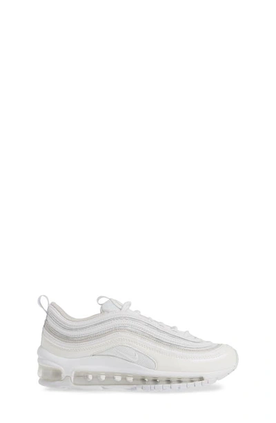 Shop Nike Kids' Air Max 97 Sneaker In White/ White-vast Grey