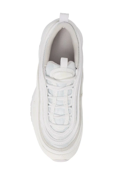 Shop Nike Kids' Air Max 97 Sneaker In White/ White-vast Grey