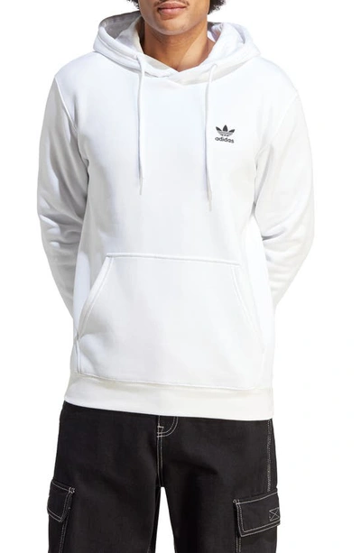 Shop Adidas Originals Essentials Lifestyle Hoodie In White