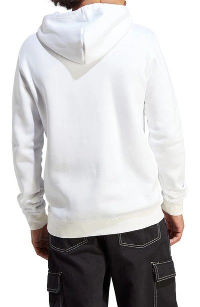 Shop Adidas Originals Essentials Lifestyle Hoodie In White