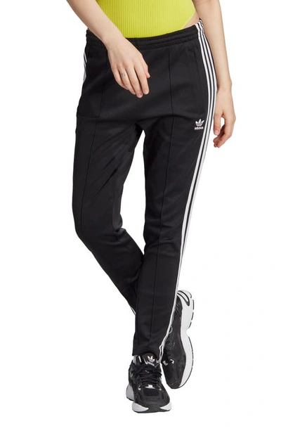 Adidas Originals Adidas Women's Originals Adicolor Superstar Track Pants In  Black/white